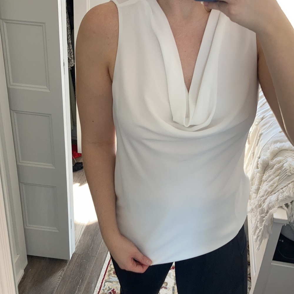 Cowl neck top